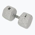 Hantel ogumowany Nike Strength Grind Dumbbell 35 kg wolf grey
