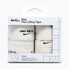 Bandaż elastyczny kohezyjny Nike Strenght Flex Lifting Tape 4 szt. white/black