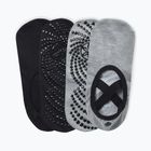 Skarpety Gaiam Grippy Yoga 2 pack grey/black