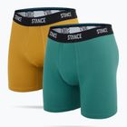 Bokserki Stance Minted Brief 2 pary multicolor