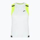 Koszulka do biegania damska Brooks Carbonite Tank icy grey/nightlife jacquard