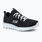 Buty damskie SKECHERS Graceful Get Connected black/white