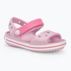 Sandały dziecięce Crocs Crocband Sandal Kids ballerina pink