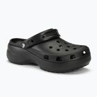 Klapki damskie Crocs Classic Platform Clog black