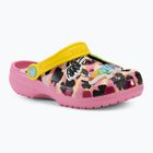 Klapki dziecięce Crocs Ron English Party Animals Classic Clog Kids pink lemonade/multi