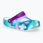 Klapki dziecięce Crocs Classic Solarized Clog white/multi