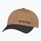 Czapka z daszkiem CCM All Outside Slouch brown