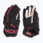 Rękawice hokejowe CCM JetSpeed FT680 SR black/red