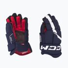 Rękawice hokejowe dziecięce CCM Next JR navy/white