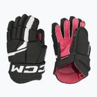 Rękawice hokejowe dziecięce CCM Next YTH black/white