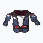 Naramienniki hokejowe dziecięce CCM Next JR navy/white