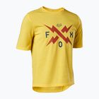 Koszulka rowerowa dziecięca Fox Racing Ranger Dr Jr pear yellow