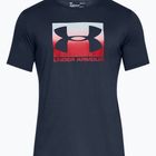 Koszulka męska Under Armour Boxed Sportstyle academy/red