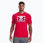 Koszulka męska Under Armour Boxed Sportstyle red/steel