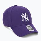 Czapka z daszkiem 47 Brand MLB New York Yankees MVP purple