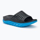 Klapki damskie HOKA Ora Recovery Slide 2 ebony/dresden blue