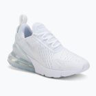 Buty dziecięce Nike Air Max 270 white/metallic silver/white
