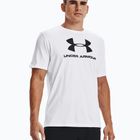 Koszulka męska Under Armour Sportstyle Logo white/black