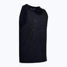 Koszulka treningowa męska Under Armour Sportstyle Logo Tank black/black/black