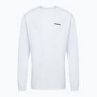 Longsleeve męski Patagonia P-6 Logo Responsibili white