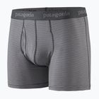 Bokserki męskie Patagonia Essential Boxer Briefs 3" fathom/forge grey