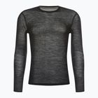 Bluza termoaktywna męska Smartwool Intraknit Merino 200 Crew black/white