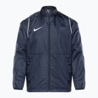 Kurtka piłkarska dziecięca Nike Park 20 Rain Jacket obsidian/white/white