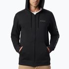 Bluza męska Columbia Logo Fleece Full Zip black/csc sleeve logo