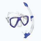Zestaw do snorkelingu Mares Combo Trygon blue/white/clear