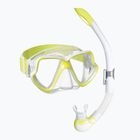 Zestaw do snorkelingu Mares Combo Wahoo Neon yellow/white/clear 411779BB