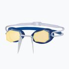 Okulary do pływania Zoggs Diamond Titanium blue/white/mirror gold