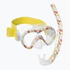 Zestaw do snorkelingu dziecięcy Mares Combo Vitamin white/yellow/clear
