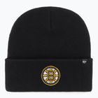 Czapka zimowa 47 Brand NHL Boston Bruins Haymaker black
