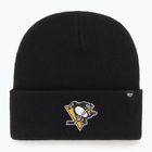 Czapka zimowa 47 Brand NHL Pittsburgh Penguins Haymaker black