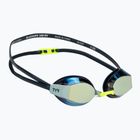 Okulary do pływania TYR Blackops 140 Ev Racing Mirrored gold/navy/yellow