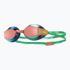 Okulary do pływania TYR Blackops 140 Ev Racing Mirrored blue/green