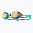 Okulary do pływania dziecięce TYR Blackops 140 Ev Racing Mirrored orange/green
