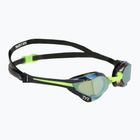 Okulary do pływania TYR Tracer-X Elite Racing Mirrored black/lime