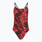 Strój pływacki jednoczęściowy damski TYR Durafast Elite Waveform Cutoutfit red