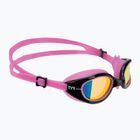 Okulary do pływania TYR Special Ops 2.0 Mirrored pink/black