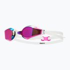 Okulary do pływania TYR Stealth-X Performance Mirrored pink/white