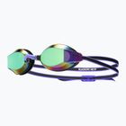 Okulary do pływania damskie TYR Blackops 140 Ev Racing Mirrored purple/green
