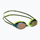 Okulary do pływania TYR Blackops 140 Ev Racing Mirrored bright green/black