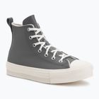 Trampki damskie Converse Chuck Taylor All Star EVA Lift Platform Leather sharkskin/warm quarry/egret