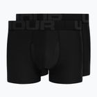 Bokserki męskie Under Armour Tech 3 In 2 pary black/black