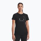 Koszulka damska Under Armour Rival Logo black/black