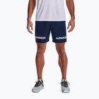 Spodenki treningowe męskie Under Armour UA Woven Graphic Wm academy/white