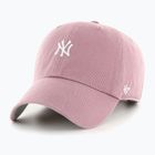 Czapka z daszkiem 47 Brand MLB New York Yankees Base Runner CLEAN UP mauve