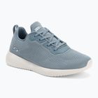 Buty damskie SKECHERS Bobs Sport Squad Tough Talk light blue