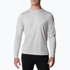 Longsleeve trekkingowy męski Columbia Alpine Chill Zero white heather